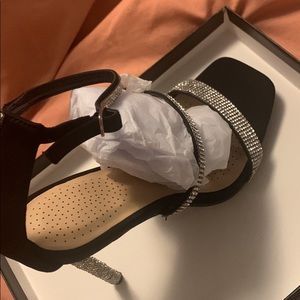 AZALEA WANG STILETTO SANDAL IN BLACK